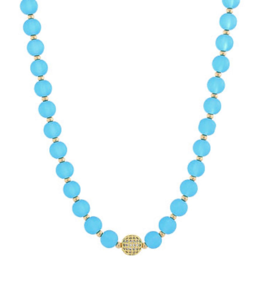 Acrylic Beaded Necklace