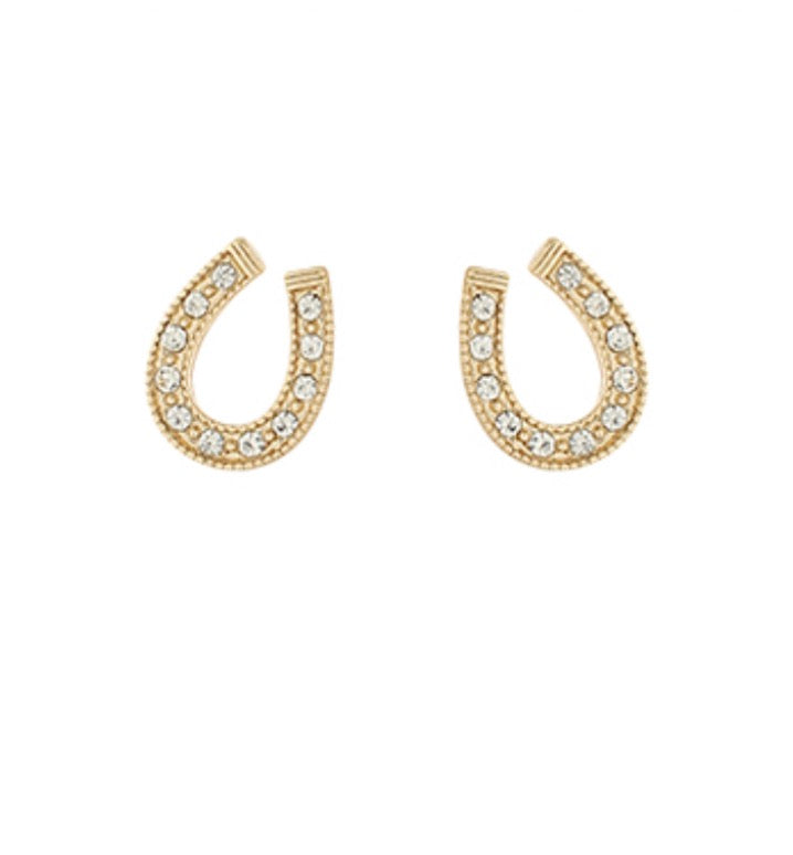 Horseshoe Earring Studs