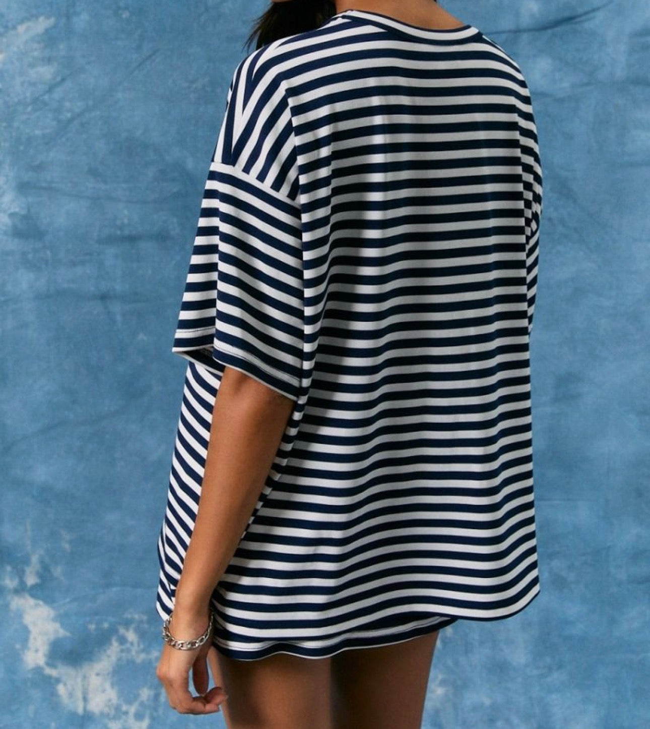 Striped Matching Skort Set - le lis collection