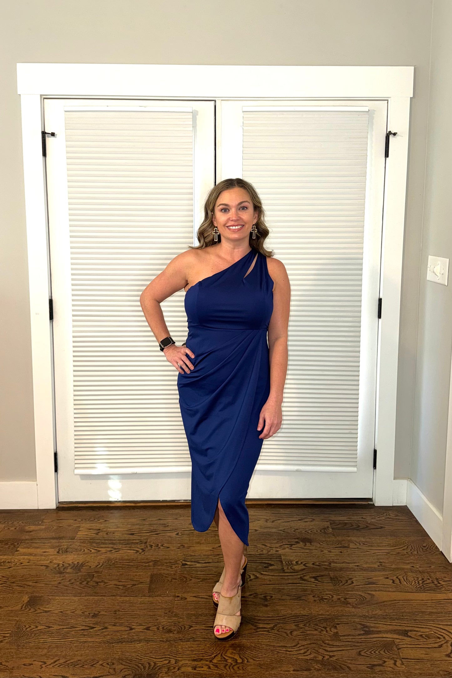 One Shoulder Cocktail Dress