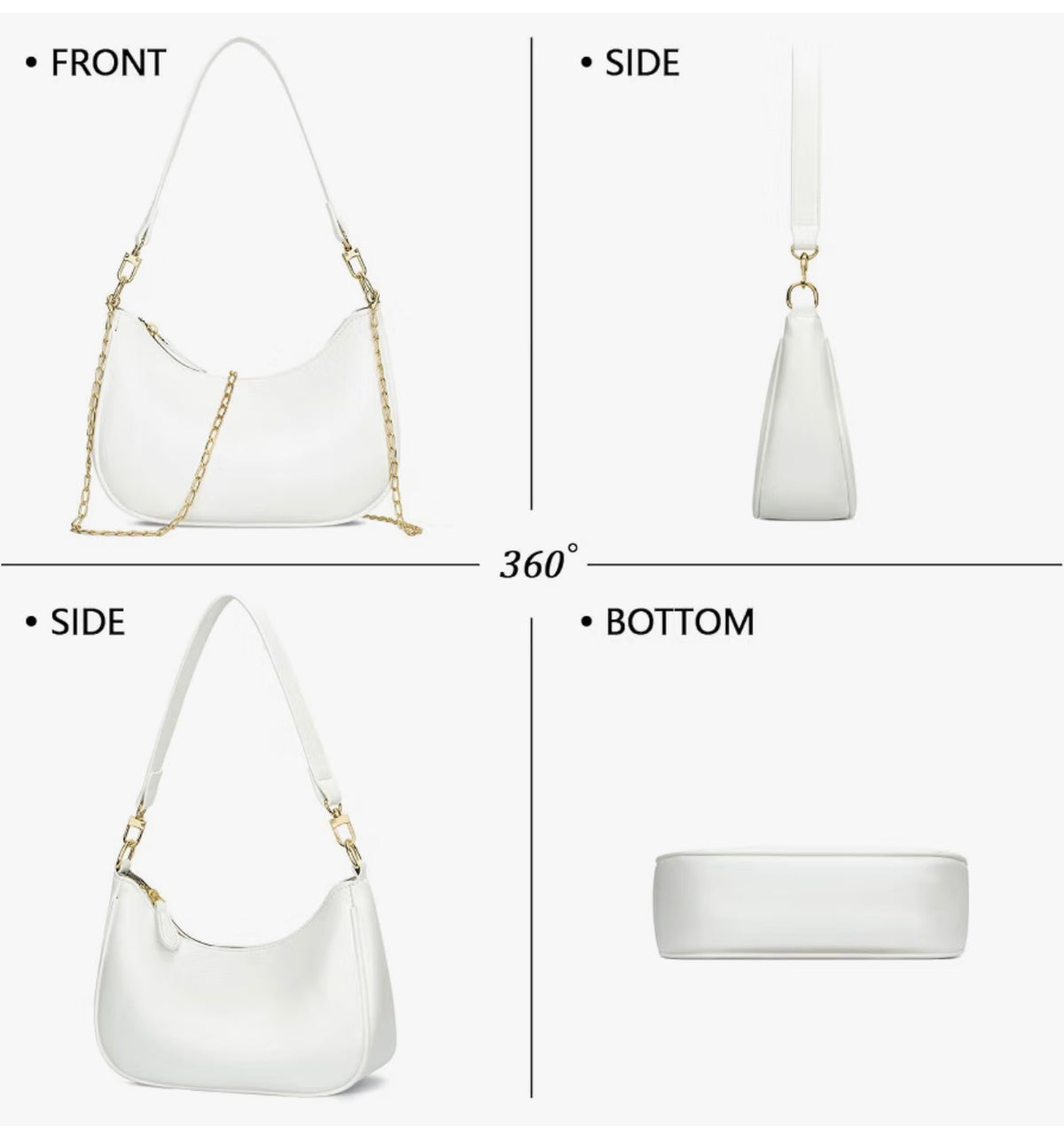 Shoulder Bag for Women Cute Hobo Purses and Handbags Underarm Purse