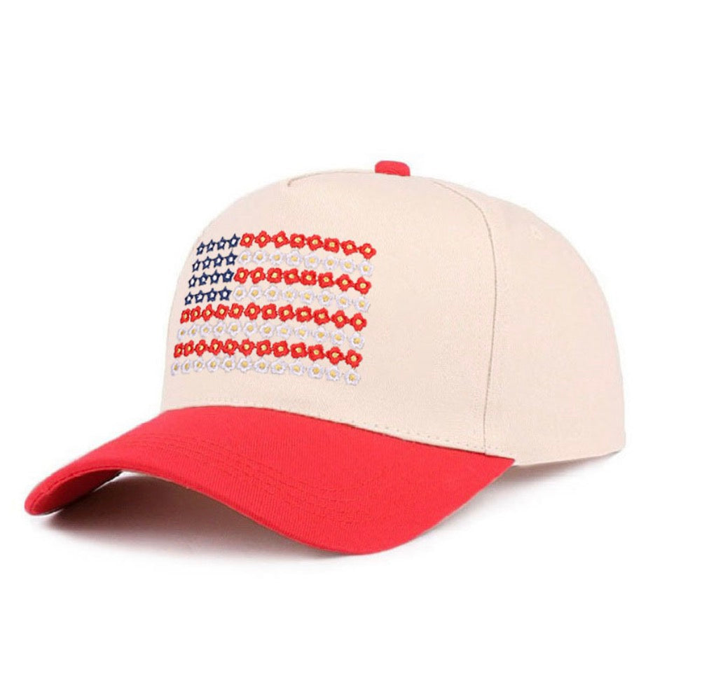 Red Flag Ball Cap