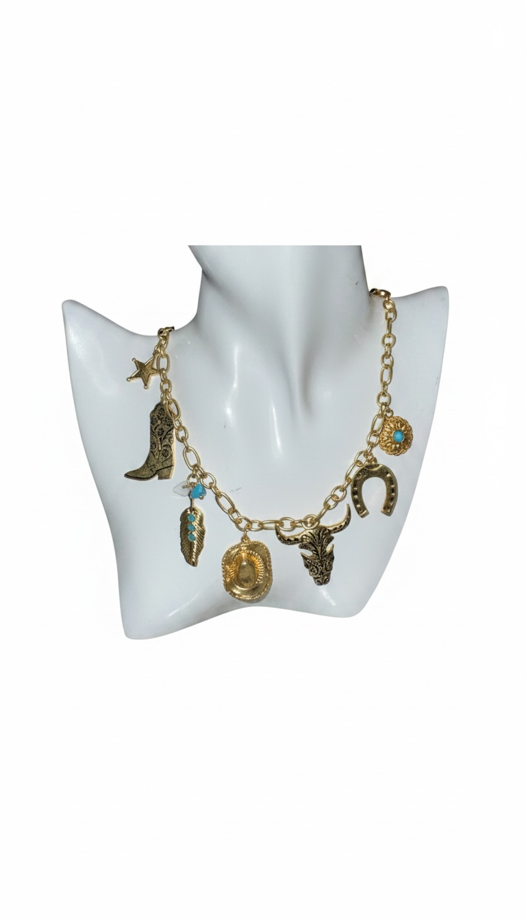 Western Style Charm Necklace