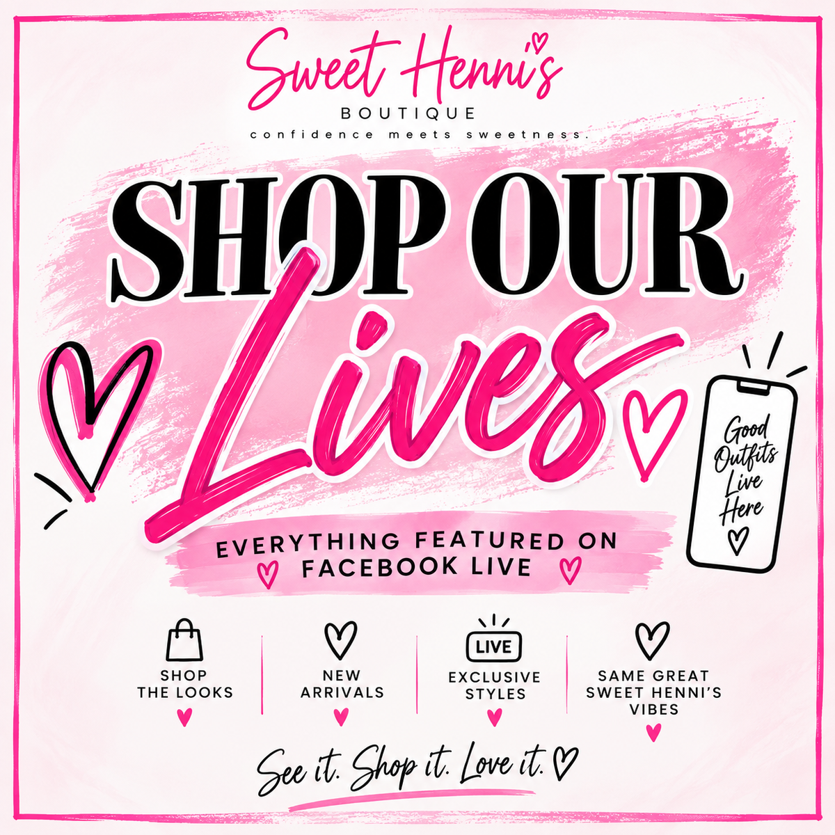Shop Our FB LIVES
