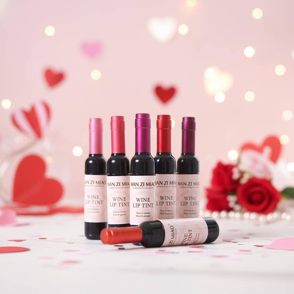 Wine Bottle shape Lip Tint 24 hrs