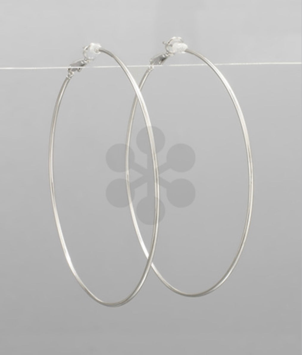 70mm Hypoallergenic Hoops
