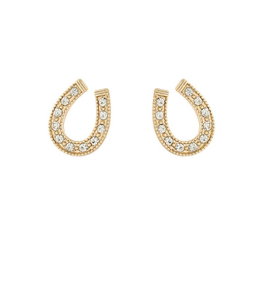 Horseshoe Earring Studs