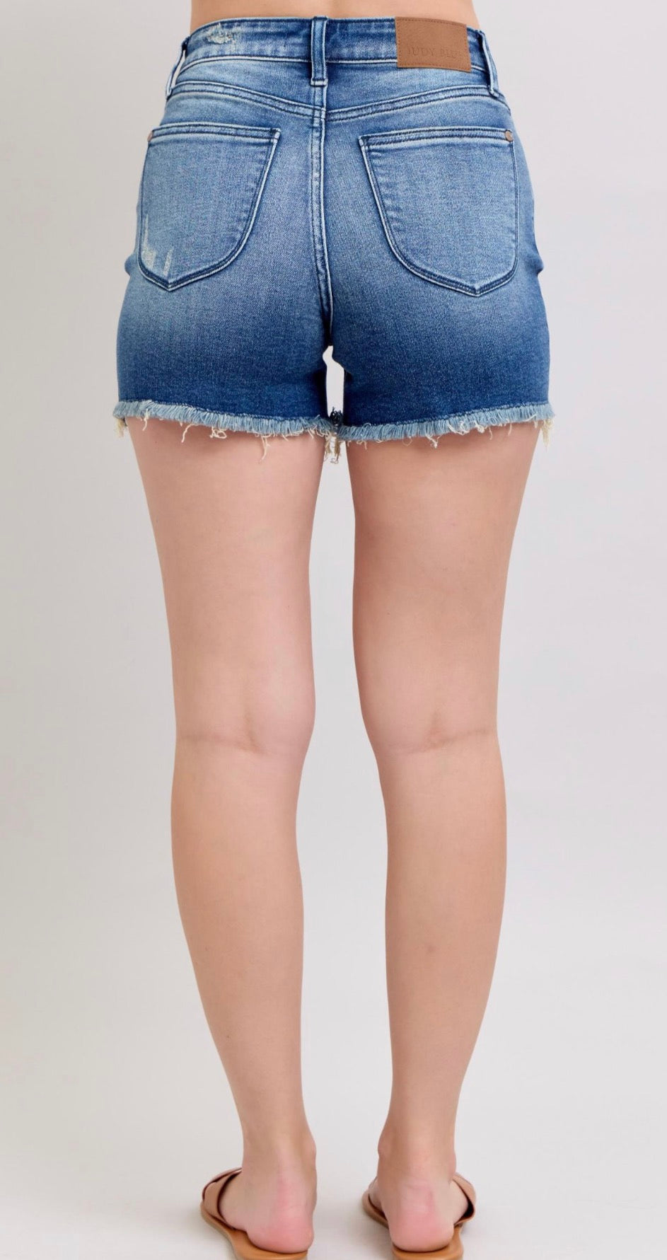 Judy Blue High Waisted V Front Shorts