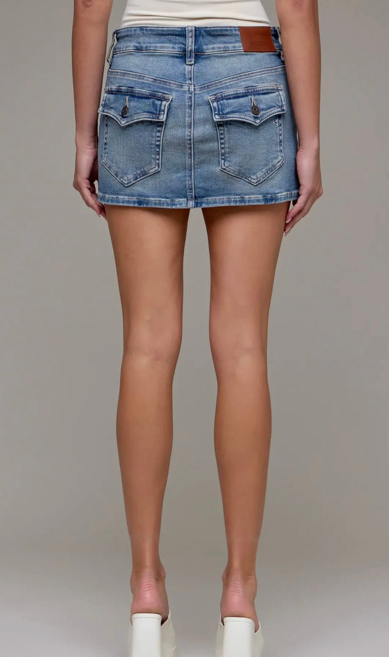 Hidden Jean Skirt -                   The Shana 2.0