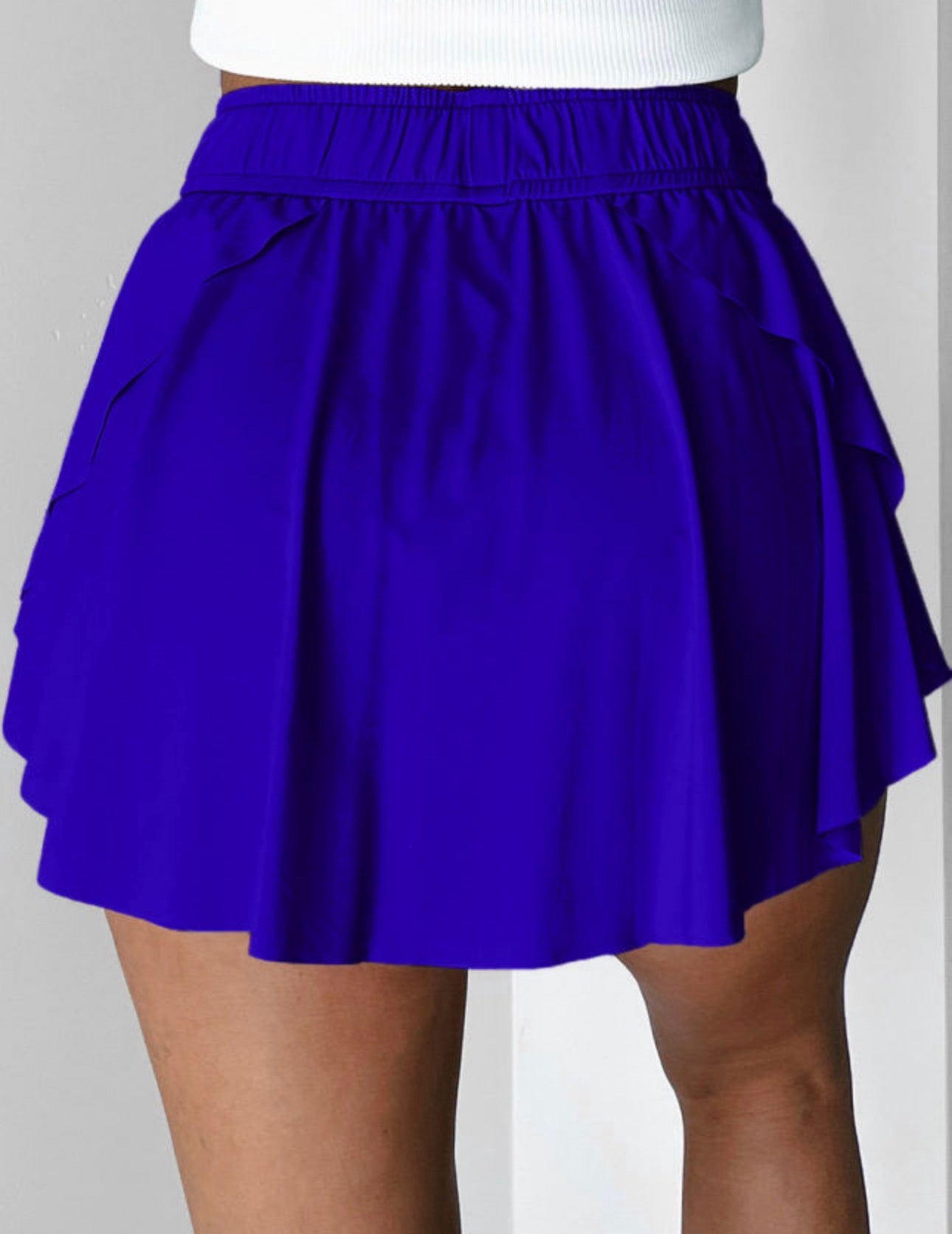 Dark Blue Tennis Skort