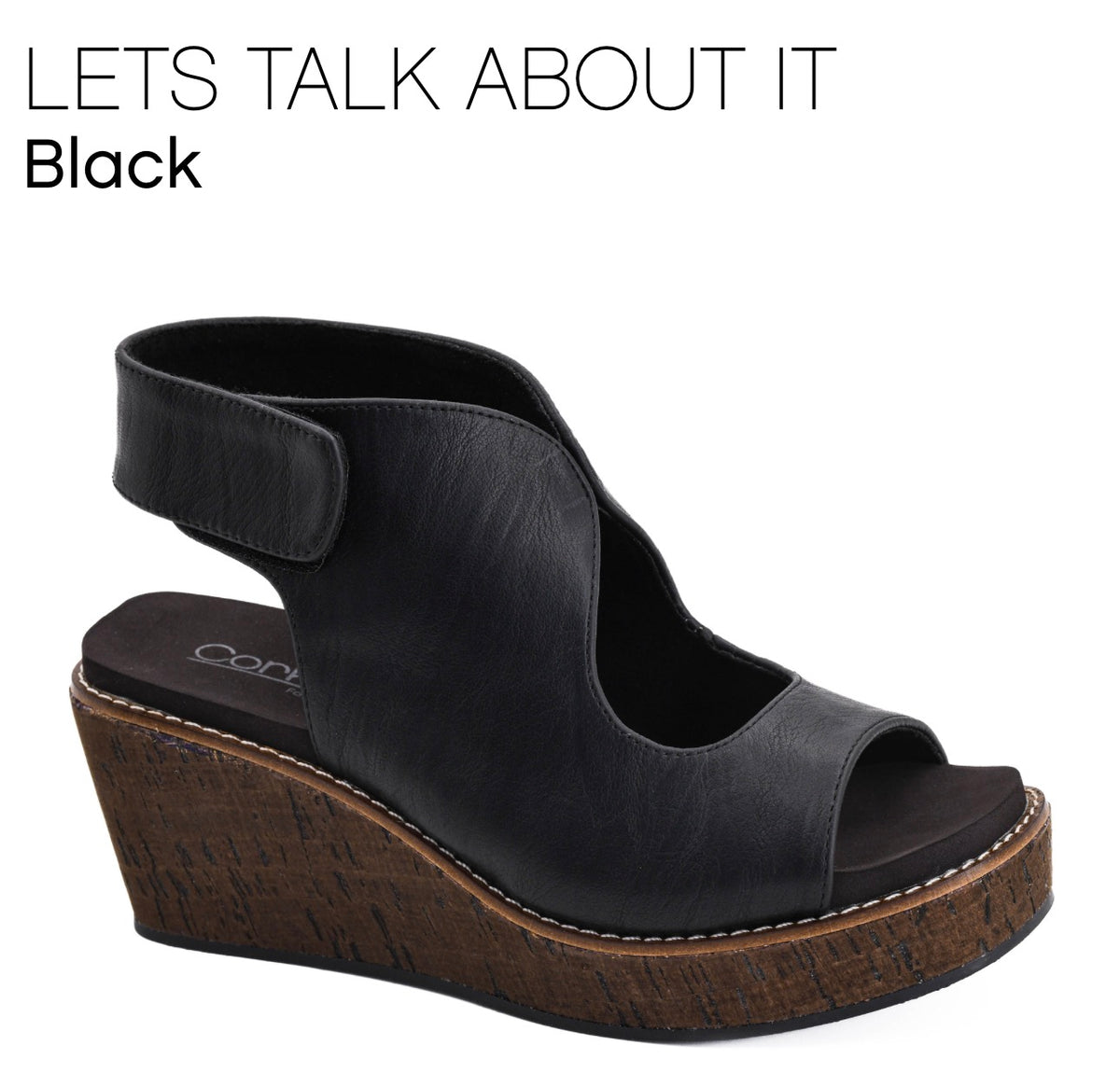 Corkys Lets Talk About It Wedge