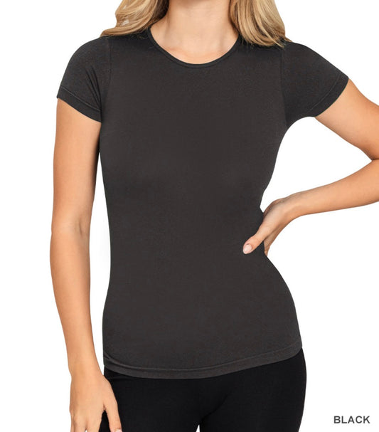Seamless Crew Neck Tee