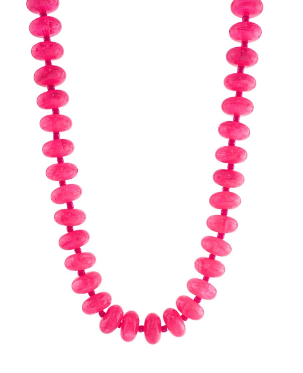 Flat Beaded Necklace