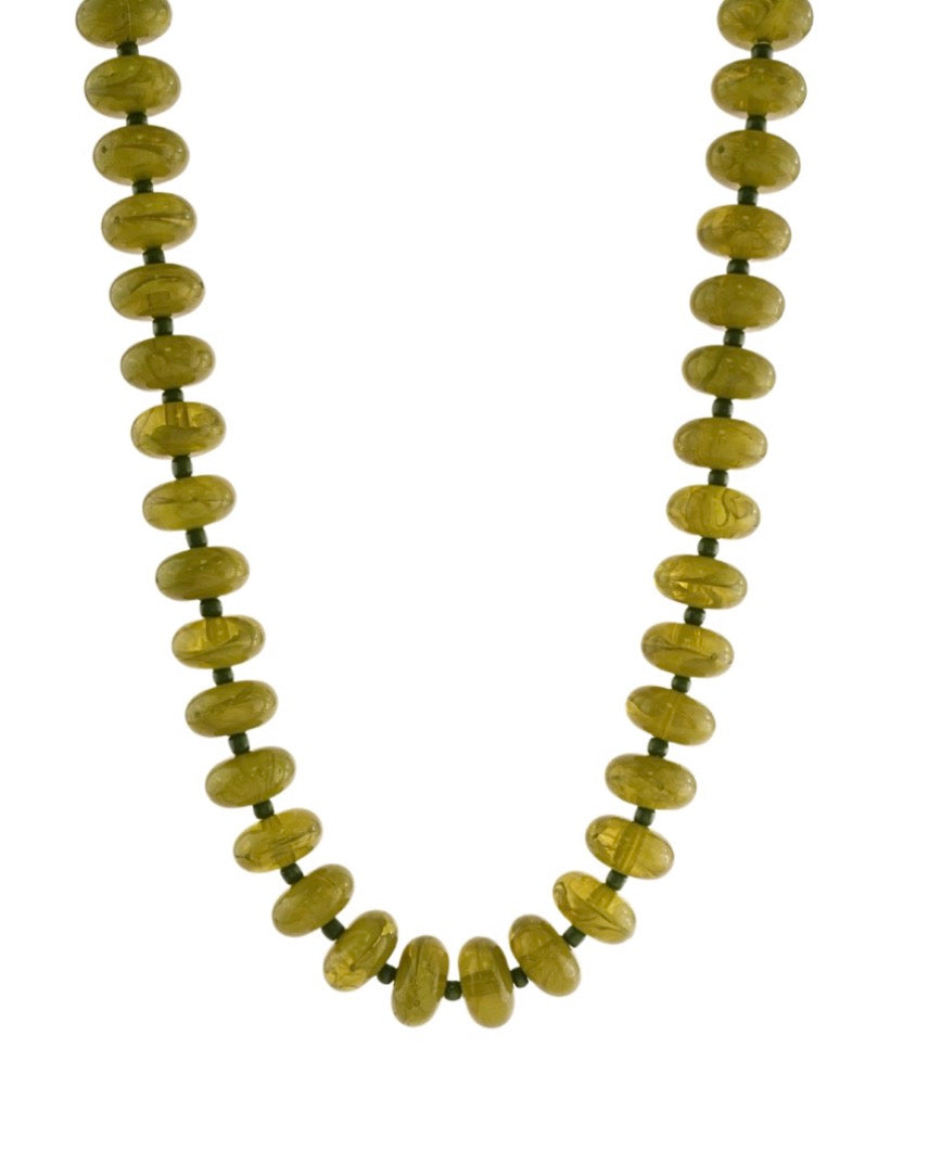 Flat Beaded Necklace