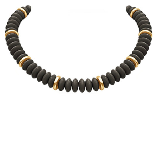 Gameday Rondelle Beaded Necklace