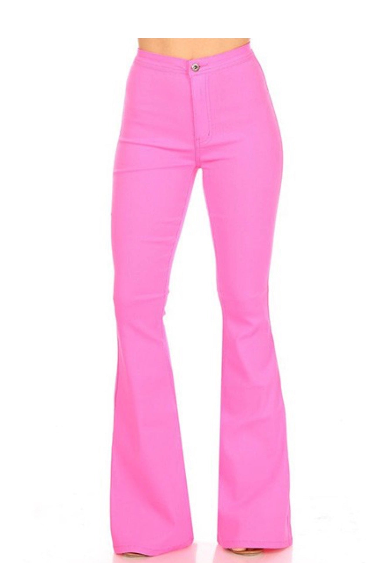 Red/Hot Pink Disco Bell Bottoms
