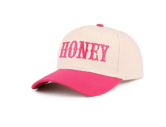 Pink Honey Baseball Cap