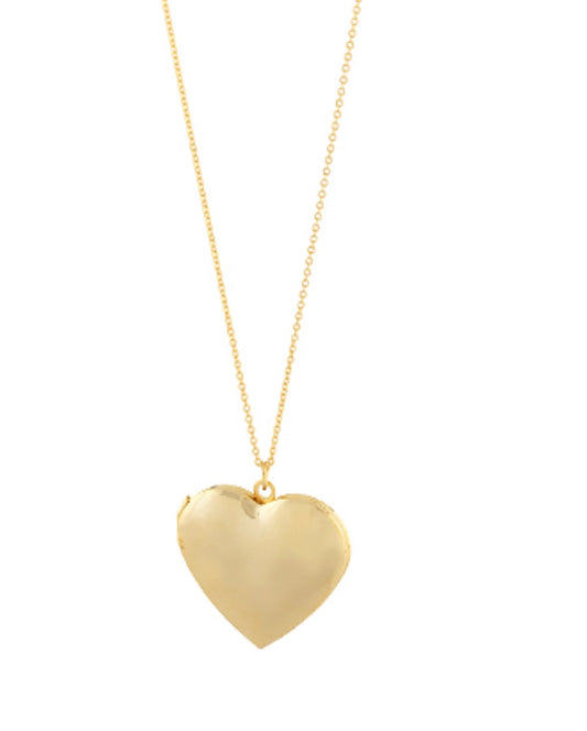 Classic Heart Locket Necklace