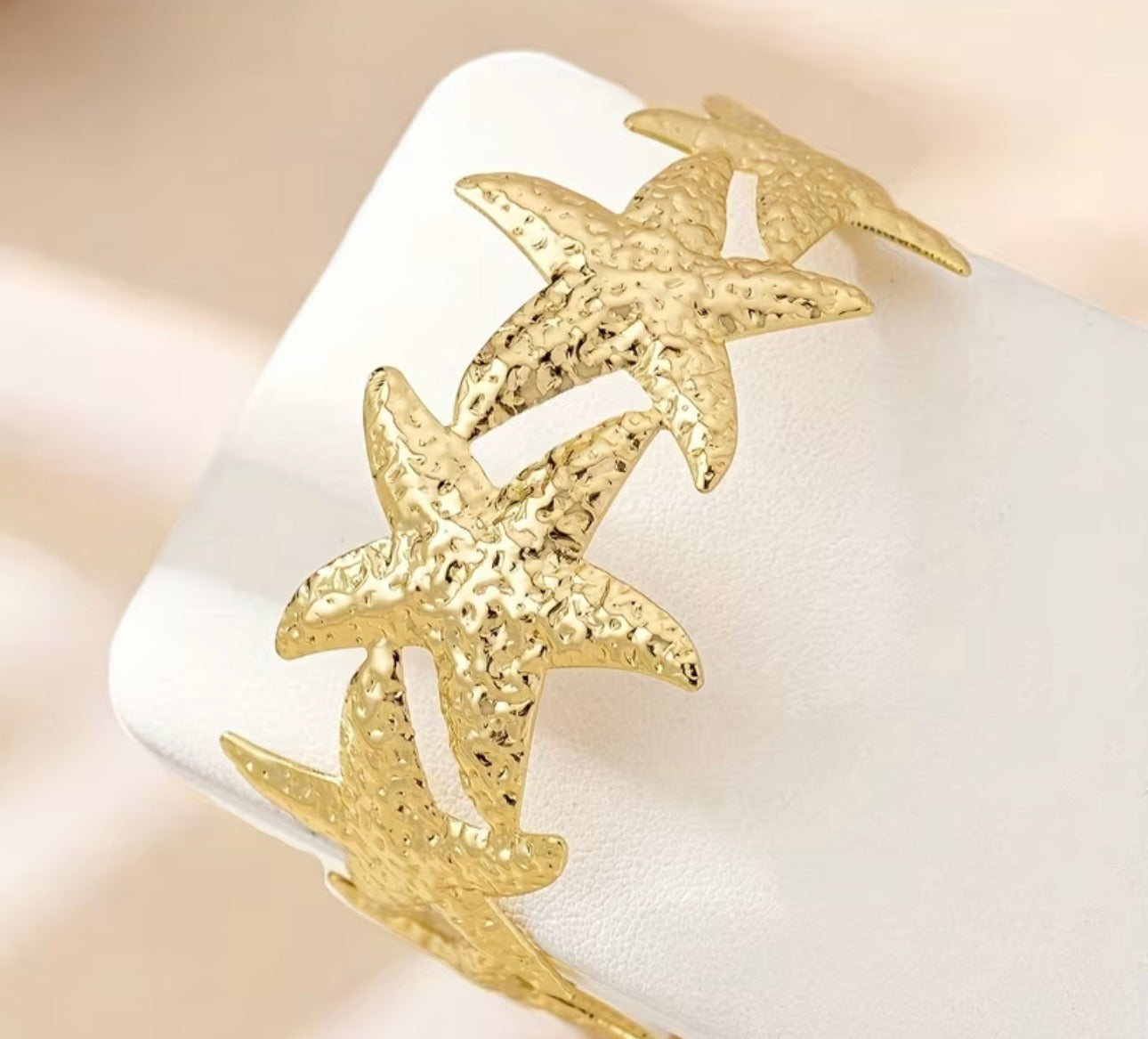 Starfish Cuff Bracelet