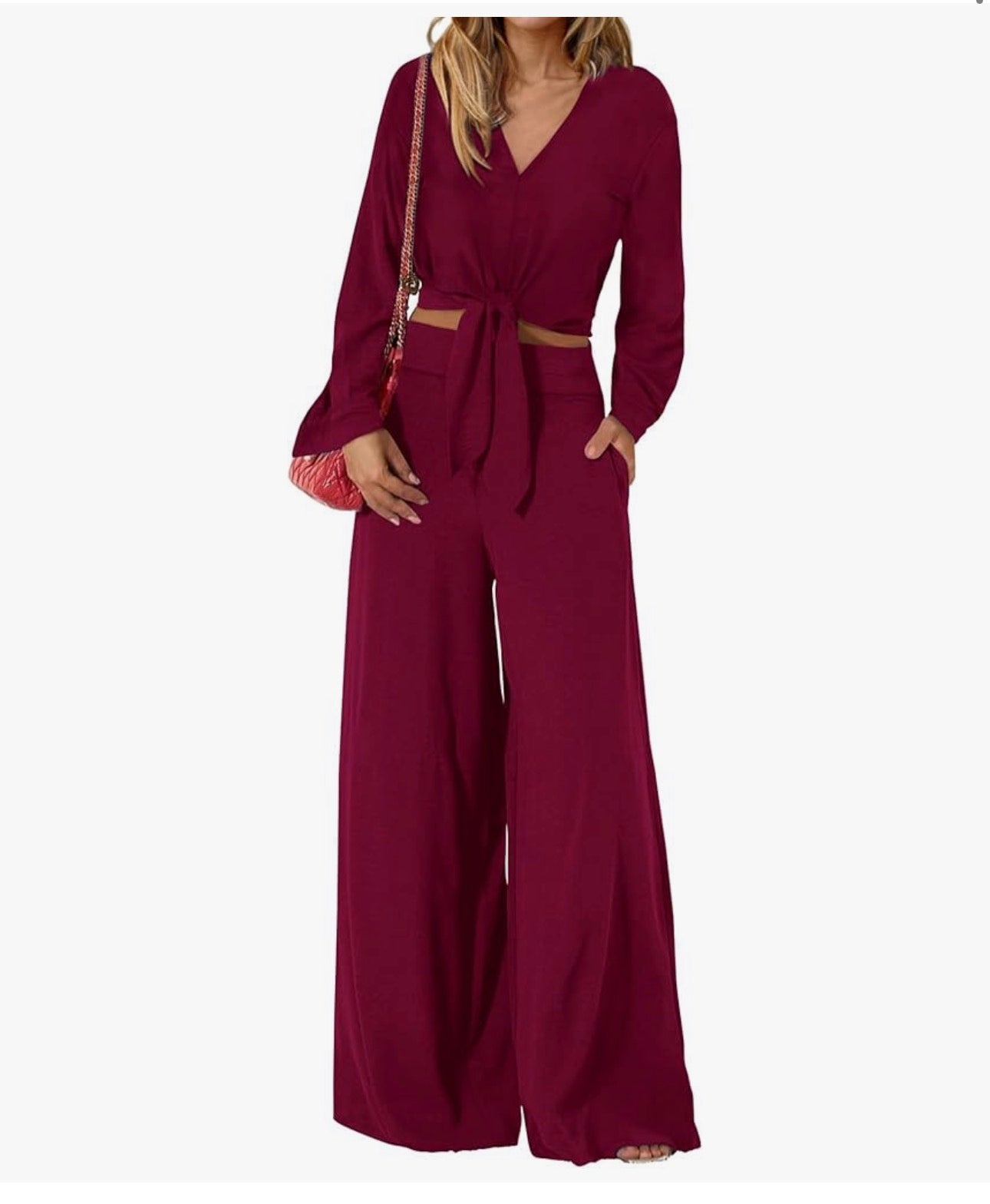 2 Piece Long Sleeve Pant Set