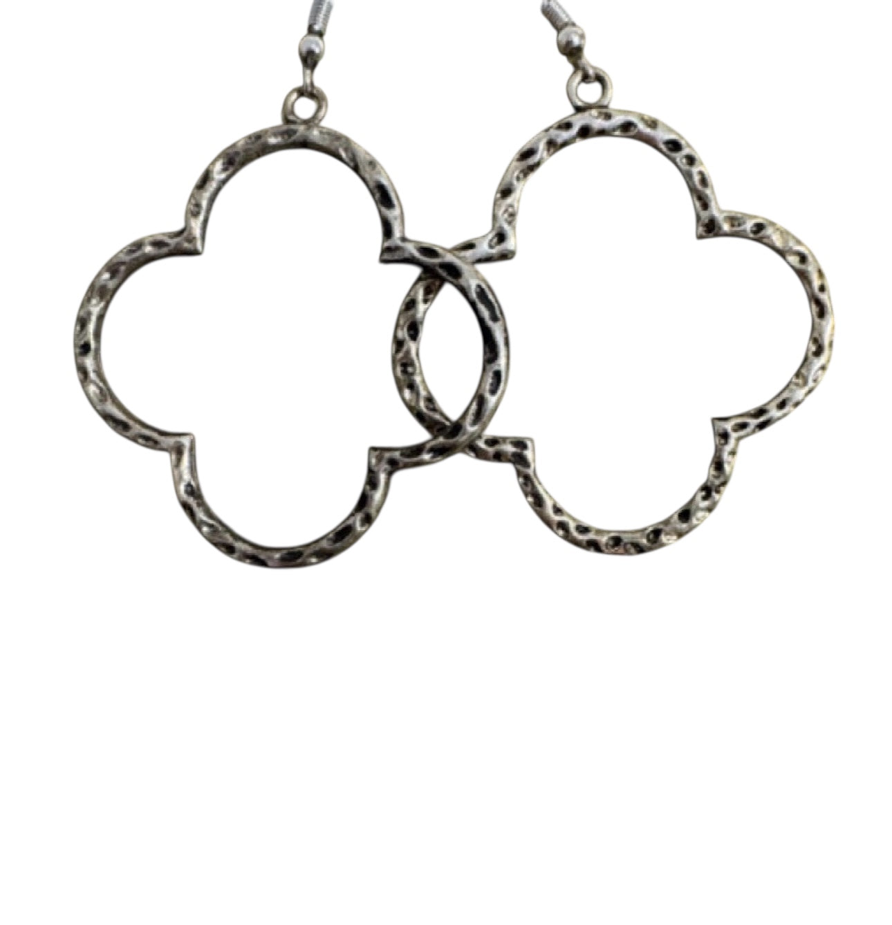 Silver Pendant Earrings