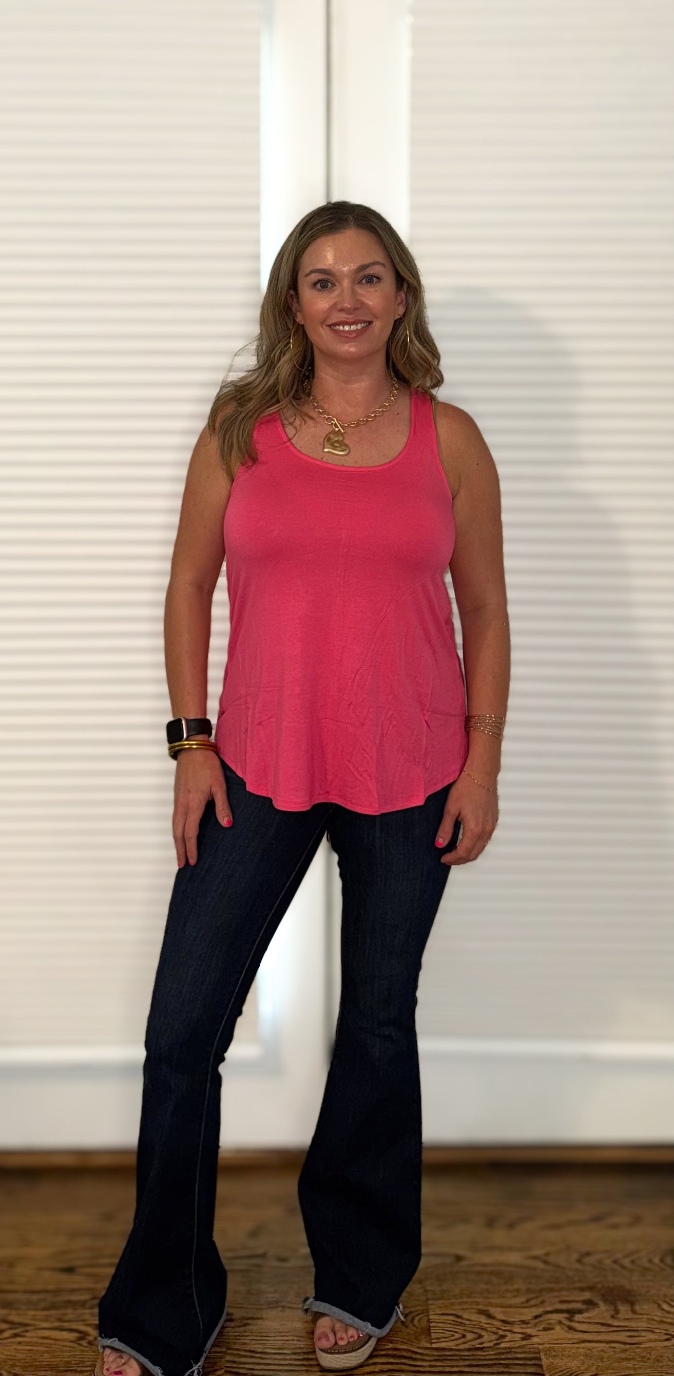 Flowy Hem Rayon Tank