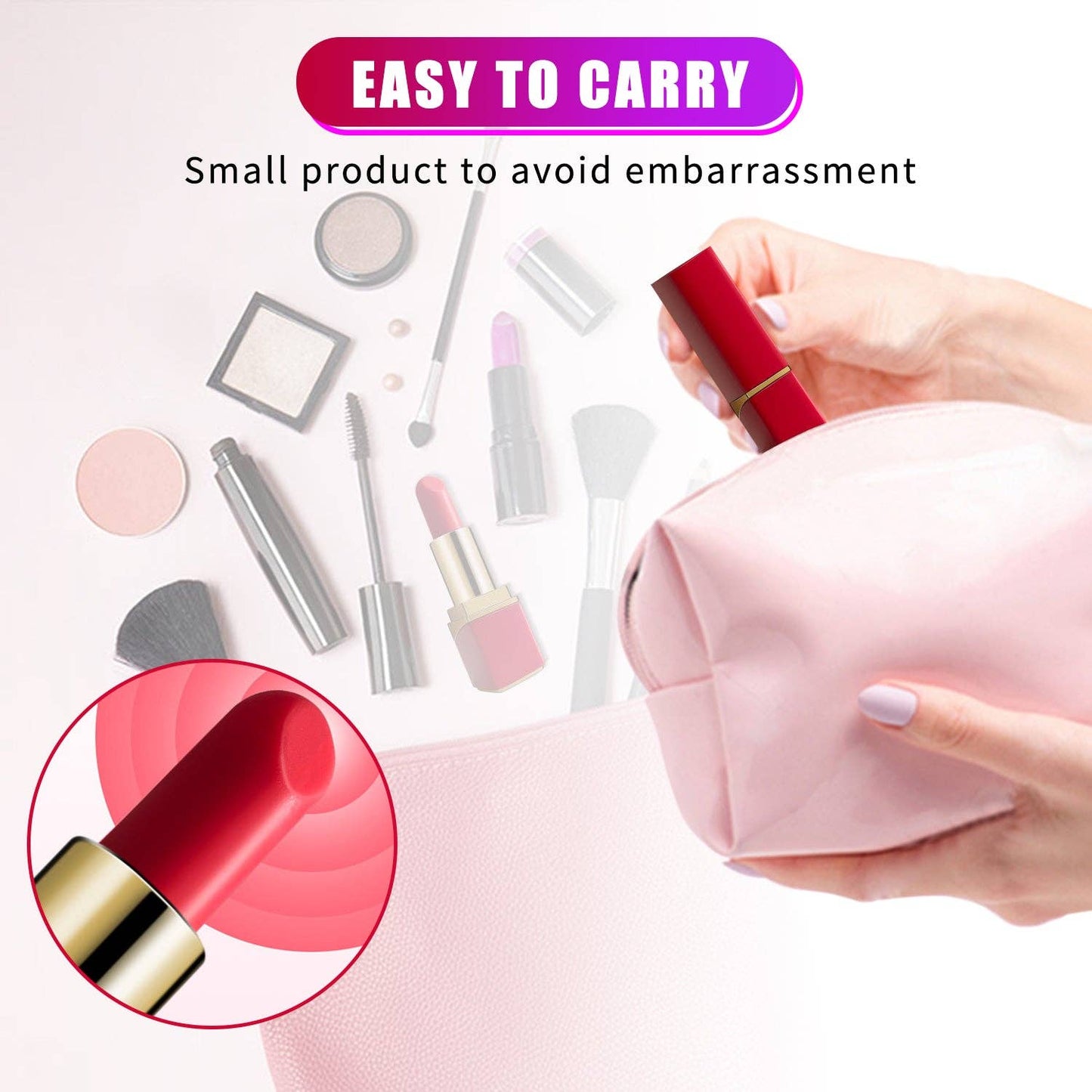 Multi Frequency Vibrating Lipstick